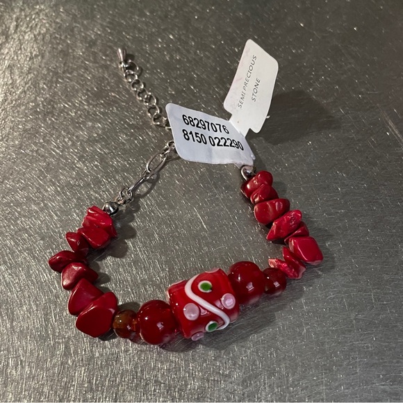 Free People Kokomo Bracelet - Red, NWT - Picture 11 of 12